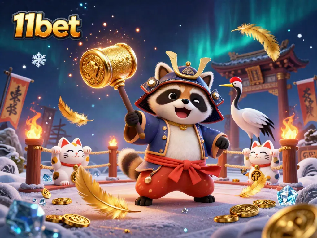 Experience thrilling 11bet casino action with cheerful characters and magical game elements.