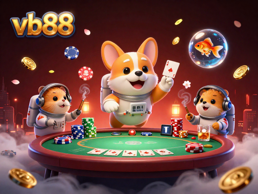 Engage in thrilling moments with vb88 casino gaming featuring vibrant characters and dynamic scenes.