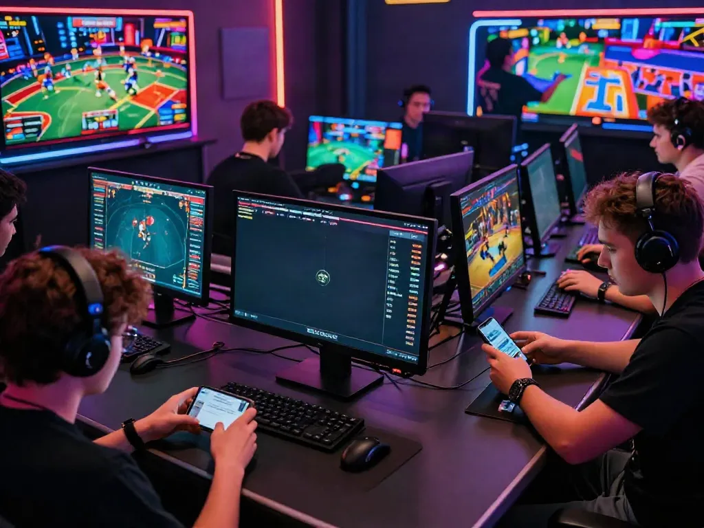 Exciting players at HITCLUB engaged in online games, showcasing the hit club experience.