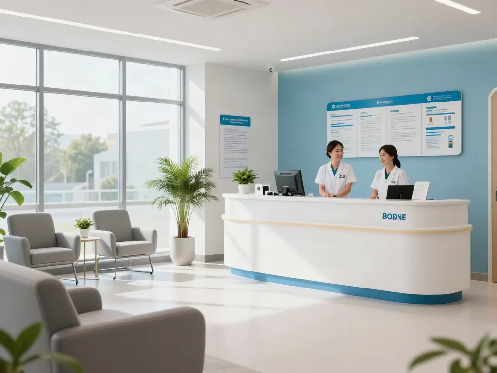 Toto slot healthcare services provide a welcoming environment for patient care in a modern health clinic.