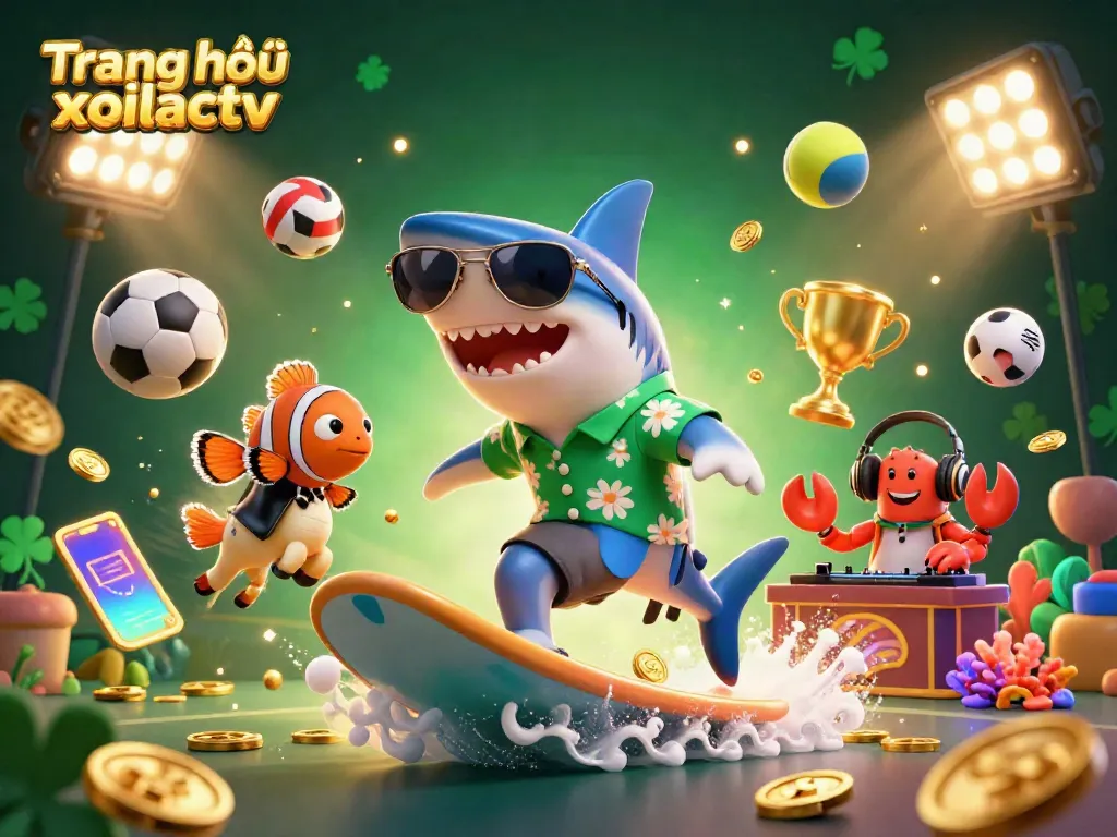 Experience epic wins at Trang chủ xoilactv with a vibrant underwater scene filled with dynamic sports elements.