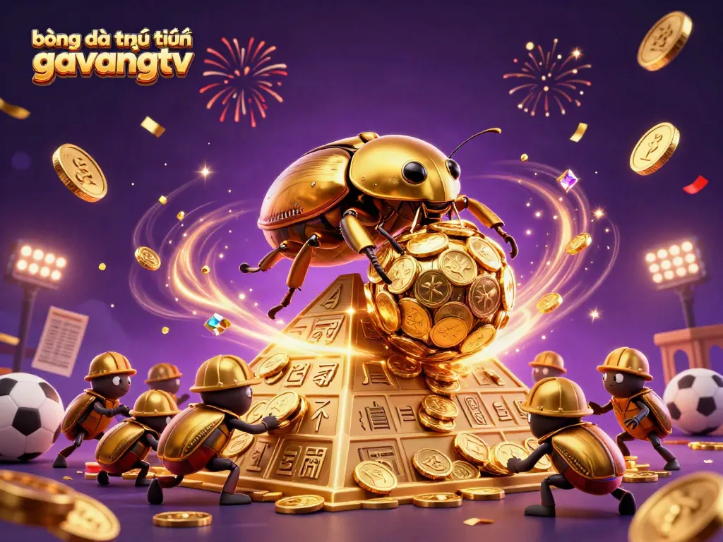 Experience bóng đá trực tuyến gavangtv with energetic visuals of sports betting and vibrant casino elements.