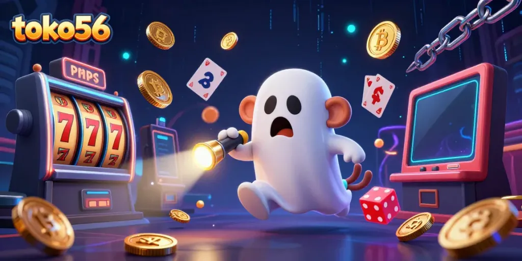 Experience the excitement of winning at toko56 with vibrant slot games and animated characters.