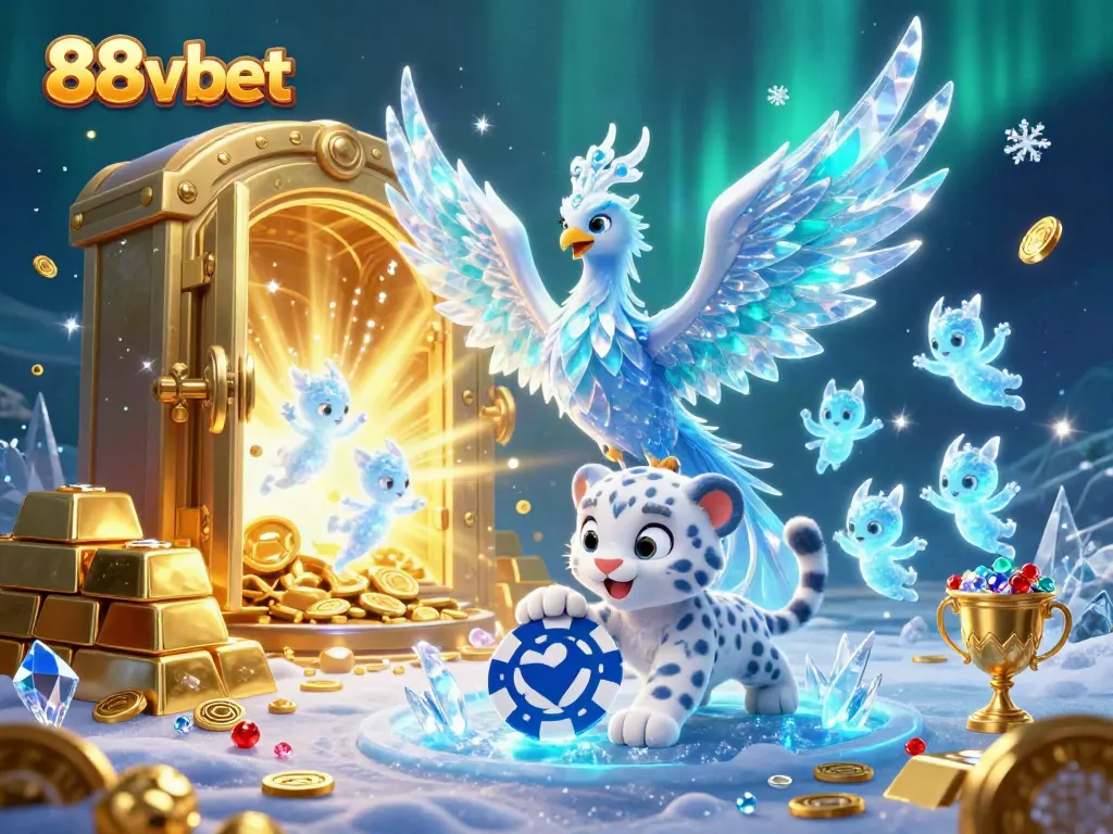 Experience the magical world of 88vbet with dazzling characters and casino treasures gleaming brightly.